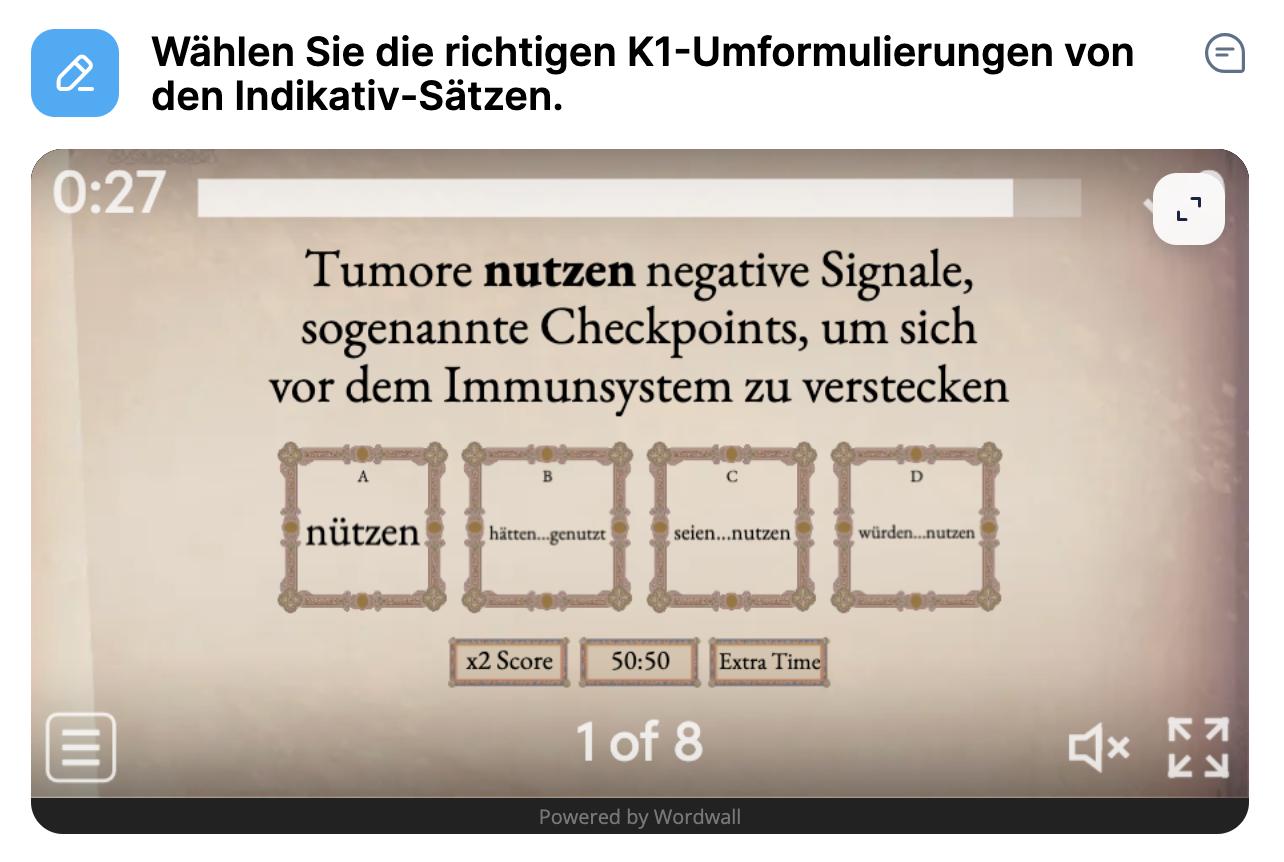 Задание на Grammatik на платформе TADES